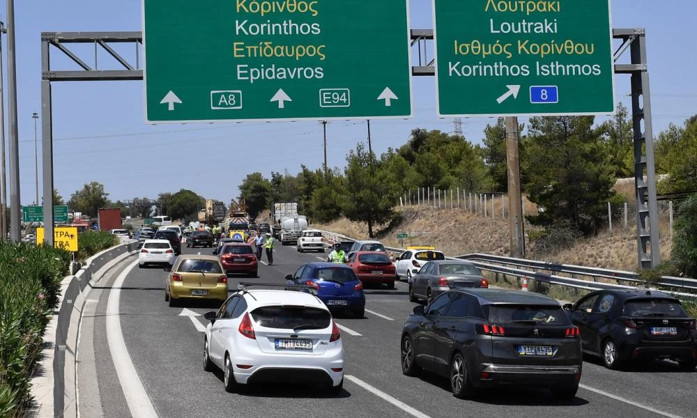Αποκαταστάθηκε η κυκλοφορία των οχημάτων στην Αθηνών-Κορίνθου στο ρεύμα προς Κόρινθο